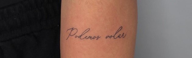 diseños caligráficos tatuajes línea fina
