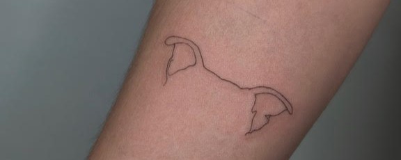 retratos minimalistas tatuajes línea fina